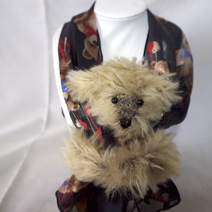 Gold on Brown Mohair Gold on Brown Mohair